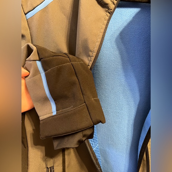 Cruel Girl Gray Embroidered  Soft Shell Bonded Water Repellent Jacket Size XXL - Picture 4 of 7